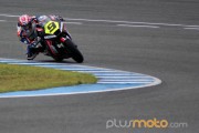 Kenny Noyes entrada a curva Jerez CEv Moto2 2012