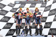 38848Scott Deroue se hace con la victoria en la carrera 1 de la Red Bull Rookies Cup de Estoril