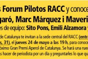 40215Espargaró, Márquez y Viñales en el Fans Forum Pilotos RACC