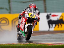 Stoner poleman de MotoGP en Sachsenring con una pelea brutal