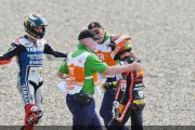 jorge lorenzo alvaro bautista accidente assen motogp