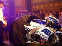 Presentación del Cardion AB Motoracing MotoGP con Abraham