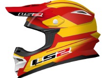 El nuevo casco LS2 MX del Suzuki Grau Racing