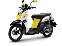 Yamaha presenta su remodelación del scooter Fino
