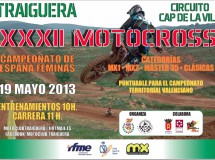 El Nacional MX Féminas empieza este fin de semana en Traiguera