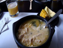 Algunos platos típicos en Bogotá