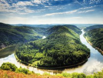 Saarschleife, maravilla natural en el estado del Sarre