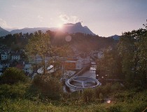 Bad Aussee, cultural pueblo alpino en Estiria