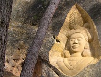 La Ruta de las Caras en Buendía, un recorrido natural que une naturaleza y museo