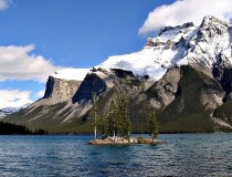 Lago Minnewanka en Banff