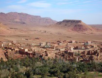 Mercado de Tinerhir en Marruecos