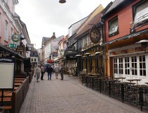 Calle peatonal Jomfru Ane Gade en Aalborg