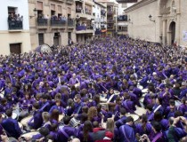 La Rompida de la Hora de Calanda, una de las tradiciones más intensas de Semana Santa