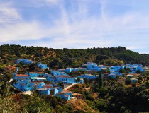 Júzcar, el pueblo de Málaga que quiso ser Pitufo