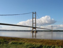 Puente del Humber en Inglaterra