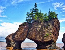 La Bahía de Fundy, el lugar de Canadá con las mareas más altas de la Tierra