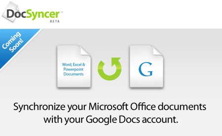 DocSyncer, sincroniza Google Docs y MS Office
