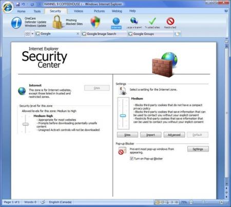 Internet Explorer 8