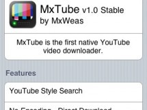 Mxtube, descarga videos de youtube en tu iPhone.
