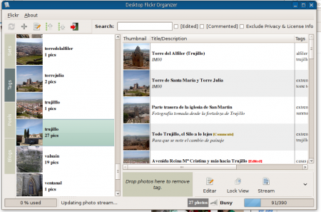 Desktop Flickr Organizr