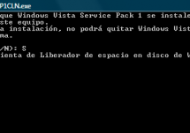 Elimina los archivos temporales tras instalar SP1