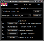 Aprende a escribir rapido con Klavaro