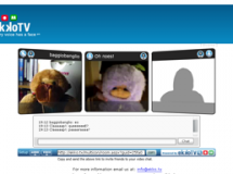ekkoTV, videoconferencias por medio de la web