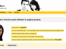 Paginawebgratis.es, más para hacer en minutos tu Web