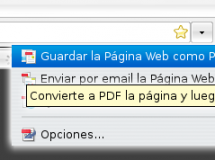 De web a PDF con Firefox
