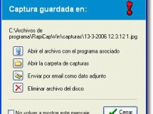 Captura la pantalla con RapidCapWin