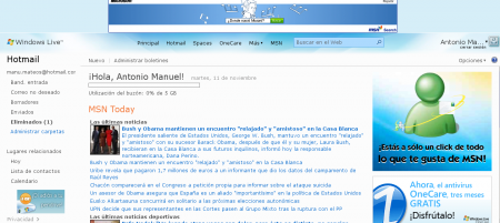 Windows Live Hotmail Wave 3 disponible para muchos de los usuarios