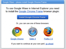 Google Frame, o como embeber Google Chrome en Internet Explorer