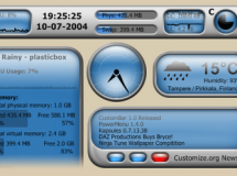 Rainmeter, práctico, ligero y modificable