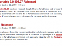 Portableapps.com presenta Google Chrome y Skype portables