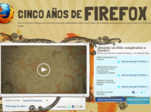 Hoy Firefox cumple 5 años