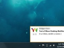 Recibe notificaciones de Google Wave en Windows 7