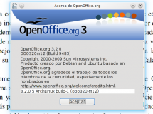 OpenOffice 3.2 ya está disponible