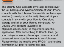 Canonical lanza aplicación de Ubuntu One para el iPhone y el iPad