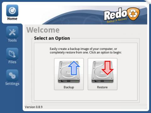 Realiza fácilmente copias de seguridad con Redo Backup and Recovery