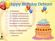 Debian cumple 17 años