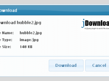 jDownload, plugin de jQuery para ofrecer información sobre descargas de archivos