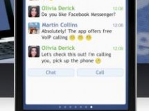 Una aplicación de Facebook móvil, añade chat de voz para nuestro iPhone