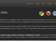 TweetDeck amplía sus horizontes a la web