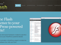 Administra un sitio web basado en Flash con WordPress gracias a Press2Flash