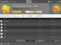 Hamster Free ZIP Archiver: utilidad de compresión de archivos simple, rápida y gratuita