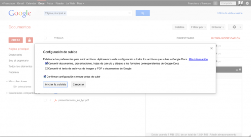 Google Docs PDF Traducir PDF con Google Docs