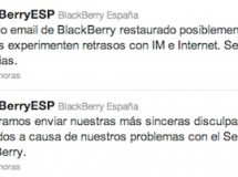 Los usuarios de BlackBerry (casi) recuperan la conectividad después de 12 horas [Actualizado]