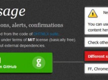 Incluye notificaciones en tu web con jsMessage