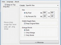 Con Moo0 Image Sizer redimensiona rápidamente tus imágenes