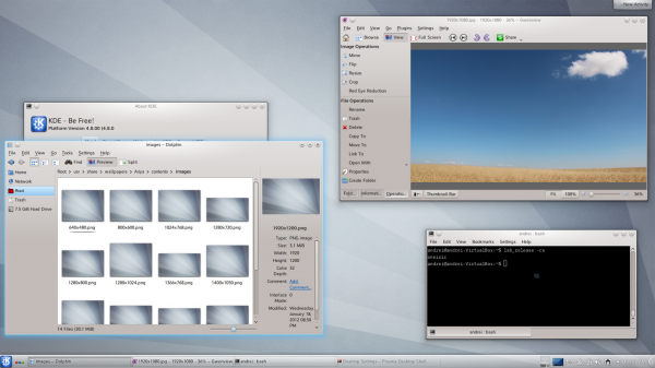 KDE 4.8 está disponible